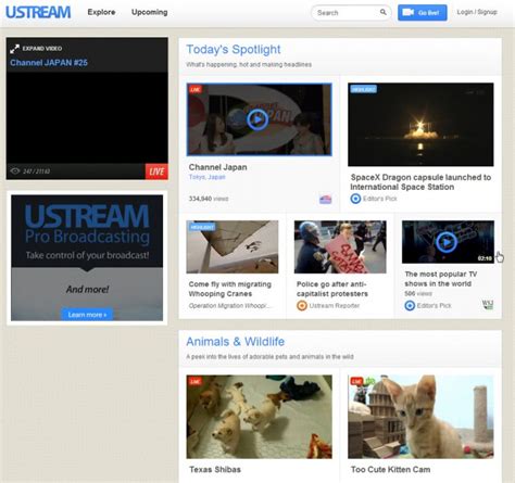 www ustream tv channel|How To Broadcast on Ustream.TV .